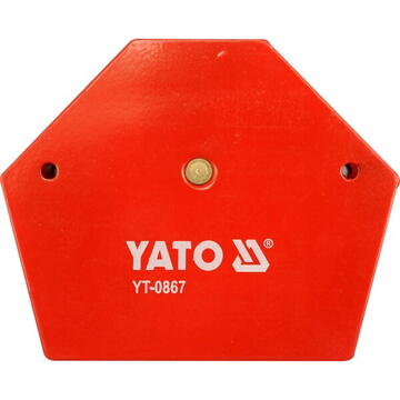 Yato Spawalniczy kątownik magnetyczny 111x136x24mm 34kg (YT-0867)