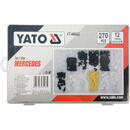 Produse cosmetice pentru interior Yato Set clipsuri Lumi LUXURY® compatibile gama MERCEDES 270 buc