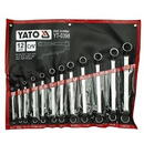 Yato Zestaw kluczy oczkowych odgiętych 6-32mm 12szt. (YT-0398)