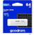 Memorie USB GOODRAM memory USB UME2 64GB USB 2.0 Alb, Citire 20 MB/s, Scriere 5 MB/s