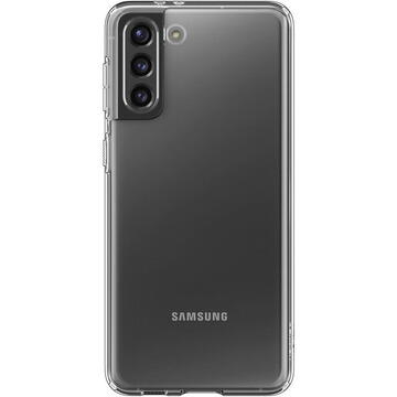 Husa Spigen Husa Liquid Crystal Samsung Galaxy S21 Crystal Clear