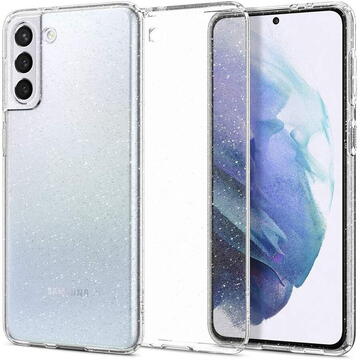 Husa Spigen Husa Liquid Crystal Samsung Galaxy S21 Glitter Crystal