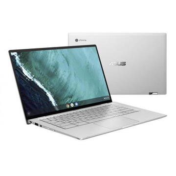 Notebook Asus ChromeBook Flip C434TA-AI0510 14" FHD Intel Core m3 8100Y 4GB 64GB eMMC Intel HD Graphics 615 Chrome OS Spangle Silver