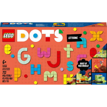 LEGO DOTS - O multime de DOTS - inscriptie 41950, 722 piese