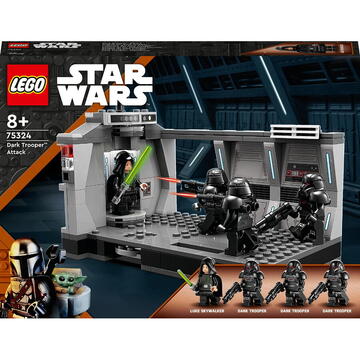 LEGO Star Wars™ - Atacul Dark Trooper™ 75324, 166 piese
