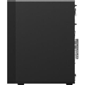 Sistem desktop brand Lenovo ThinkStation P360 Intel Core i7 12700 16GB 512GB SSD Intel UHD Graphics 770 Windows 11 Pro Black
