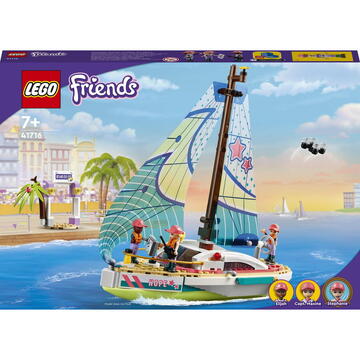 LEGO Friends - Aventura nautica a lui Stephanie 41716, 304 piese