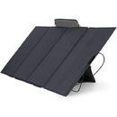 Panou solar pliabil ECOFLOW 400W, Celule Fotovoltaice, Negru