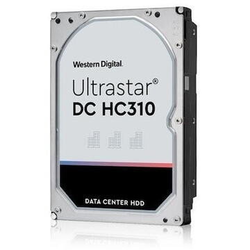 HGST WESTERN DIGITAL Ultrastar 7K6 6TB HDD SAS 256MB cache 12Gb/s 512E SE 7200Rpm 24x7 3.5inch Bulk HUS726T6TAL5204