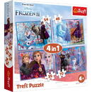 Trefl Puzzls 4w1 (Frozen 2) Travel into the unknown