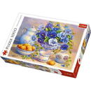 Trefl Puzzle 1000 pcs - The blue bouquet