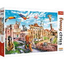 Trefl Puzzles 1000 elements Funny Cities Wild Rome