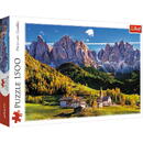 Trefl Puzzle 1500 pieces Val di Funes Dolomites Italy