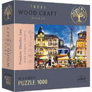 Trefl Gra puzzle drewniane 1000 elementów Francuska uliczka