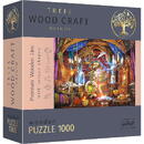 Trefl Gra puzzle drewniane 1000 elementów Czarodziejska komnata