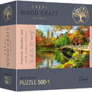 Trefl Gra puzzle drewniane 500 elementów Central Park