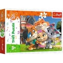 Trefl Puzzle 30 elements Friendship in cat land 44 cats