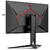 Monitor LED AOC AGON AG275QZ/EU, gaming monitor (69 cm (27 inch), black/red, QHD, HDR, Adaptive-Sync, 165Hz panel)
