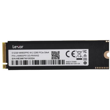 SSD Lexar NM800 PRO 512GB M.2 PCIe NVMe
