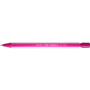 Creion mecanic PENAC The Pencil, rubber grip, 0.5mm, varf plastic - corp roz