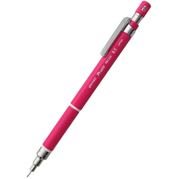 Creion mecanic profesional PENAC Protti PRC-105, 0.5mm, con metalic, varf retractabil, rosu, in blis