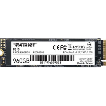 SSD Patriot P310 960GB - SSD - M.2,PCIe 4.0 x4