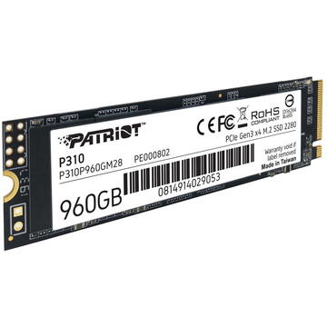 SSD Patriot P310 960GB - SSD - M.2,PCIe 4.0 x4