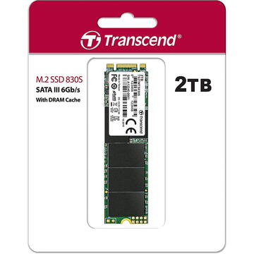 SSD Transcend MTS830S 2TB, SSD (SATA 6GB/s, M.2 2280)