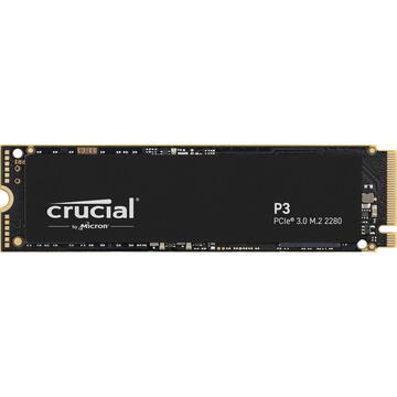 SSD Crucial P3 4TB, SSD - M.2 - PCIe 3.0 x4