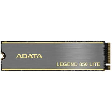 SSD Adata LEGEND 850 LITE 1 TB, SSD (dark grey/gold, PCIe 4.0 x4, NVMe 1.4, M.2 2280)