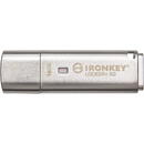 Memorie USB Kingston IronKey Locker 50, 16 GB,  (aluminum, USB-A 3.2 Gen 1)