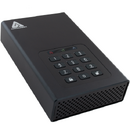 Hard disk extern Apricorn Aegis Padlock DT, 6TB, USB 3.0 Tip B, 3.5inch, Black