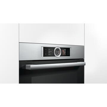 Cuptor Bosch Serie 8 CSG656BS2 oven 47 L A+ Black, Stainless steel