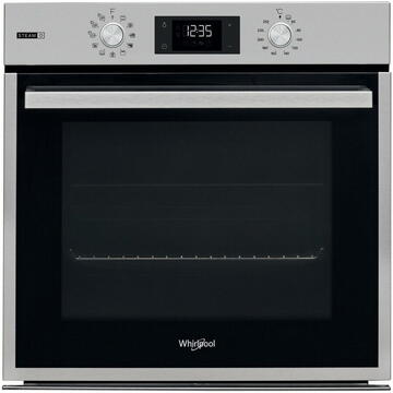Cuptor Whirlpool OAS KC8V1SW IX oven 71 L 2900 W A+ Black, Stainless steel