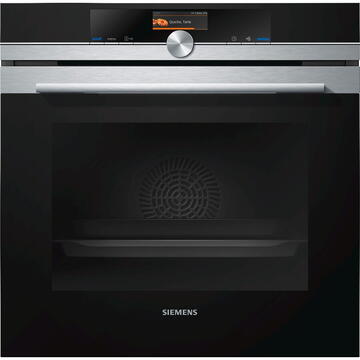Cuptor Siemens HB656GHS1 oven 71 L 3650 W A+ Black, Stainless steel