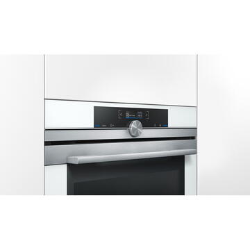 Cuptor Siemens HB634GBW1 oven 71 L A+ Stainless steel, White