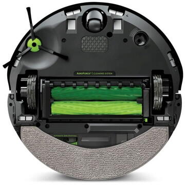 Aspirator iRobot Roomba Combo j7+ Robot curatenie, Negru,Funcția Keep Out Zones,Detectarea obiecteleor,Planificarea curatenie, Recipient apă, capacitate 210 mli