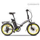 Biciclete electrice Argento Bicicleta asistata electric Piuma-SShimano Tourney 7 viteze, motor 250W