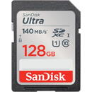 Card memorie SanDisk Ultra 128GB GB SDXC, memory card (black, UHS-I U1, Class 10)