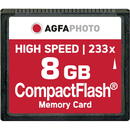 Card memorie AgfaPhoto Compact Flash      8GB High Speed 233x MLC