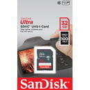 Card memorie SanDisk Ultra 32GB SDHC Mem Card 100MB/s memory card UHS-I Class 10