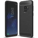 Husa Husa pentru Samsung Galaxy S9 - Techsuit Carbon Silicone - Black