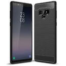 Husa Husa pentru Samsung Galaxy Note 9 - Techsuit Carbon Silicone - Black