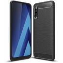 Husa Husa pentru Samsung Galaxy A70 / A70s - Techsuit Carbon Silicone - Black