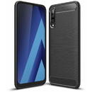 Husa Husa pentru Samsung Galaxy A30s / A50 / A50s - Techsuit Carbon Silicone - Black