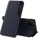 Husa Techsuit Husa Samsung Galaxy A12 / A12 Nacho Eco Leather View Flip Tip Carte - Dark Blue
