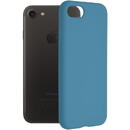 Husa Husa pentru iPhone 7 / 8 / SE 2, SE 2020 / SE 3, SE 2022 - Techsuit Soft Edge Silicone - Denim Blue