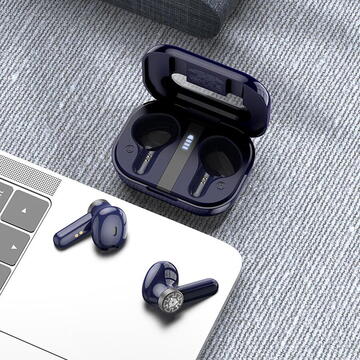 Hoco Perfection Bluetooth 5.3 True Wireless Stereo  Albastru