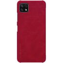 Husa Husa pentru Samsung Galaxy A22 5G - Nillkin QIN Leather Case - Red