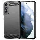 Husa Husa pentru Samsung Galaxy S22 Plus 5G - Techsuit Carbon Silicone - Black
